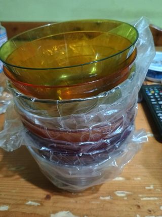 Set ciotole vintage fondo di magazzino