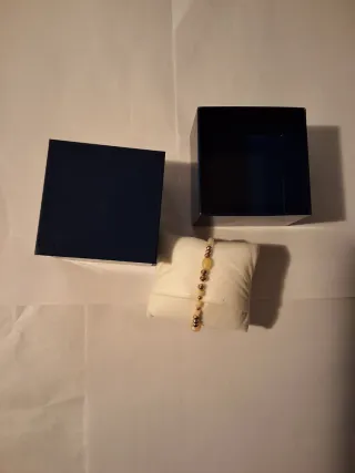 Bracciale Bluespirit donna beige e oro