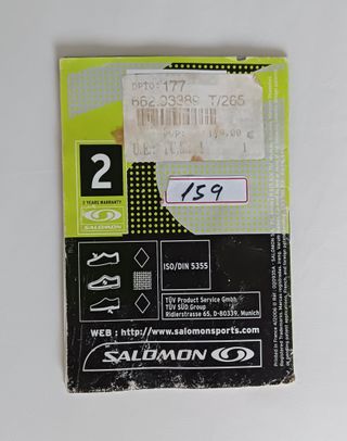 Botas esquiar Salomon RS CF Mission Energizer 70