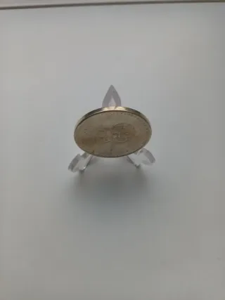 Medalla Plata Papa Juan Pablo II