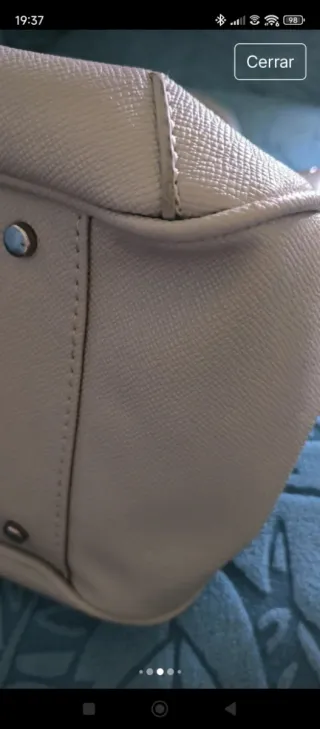 Bolso Liu Jo Beige y Plateado