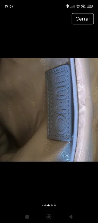 Bolso Liu Jo Beige y Plateado