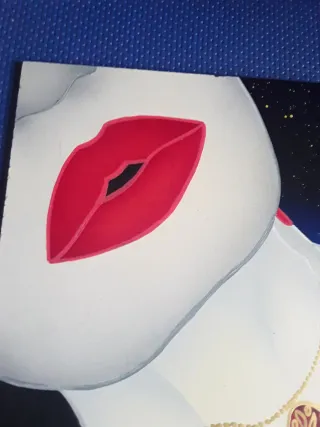 Dipinto originale Kino Mistral "La Luna Rossa "