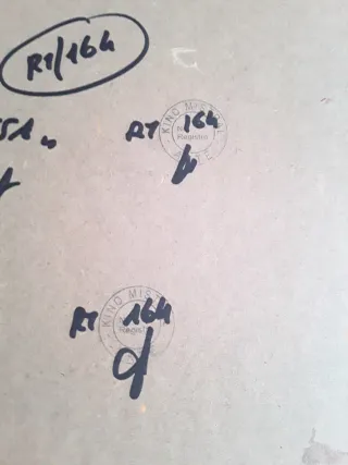 Dipinto originale Kino Mistral "La Luna Rossa "