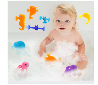 Set 26 Pezzi Giocattoli Ventosa Silicone