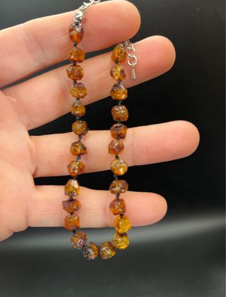 Pulsera tobillo Ámbar Báltico