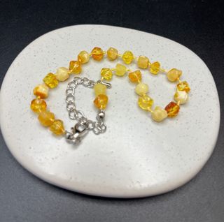 Pulsera tobillo Ámbar Báltico