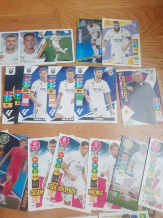 Lote 37 cromos Real Madrid