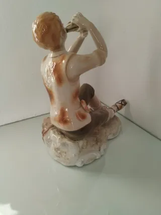 Figura cerámica pastor