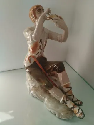 Figura cerámica pastor