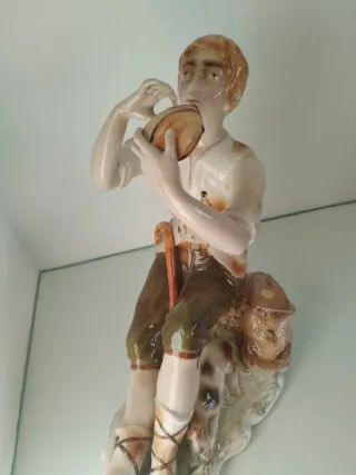 Figura cerámica pastor