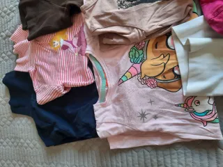 Lote Camisetas Manga Larga Niña