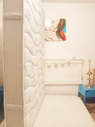 Conjunto muebles dormitorio: cama, cabecero, etc.