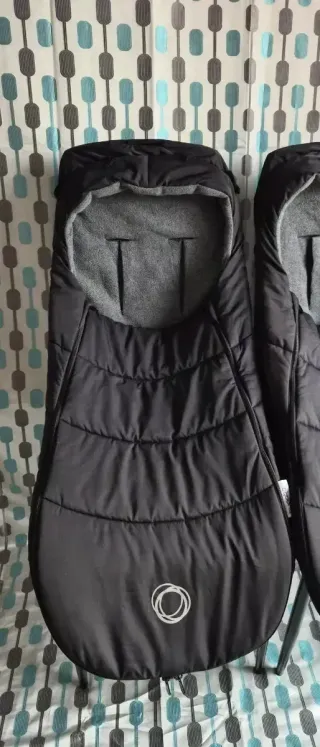 SACO SILLA POLAR REPELENTE AL AGUA, NEGRO