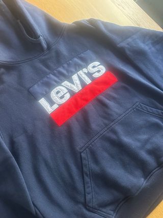 Sudadera Levi's Azul con Logo