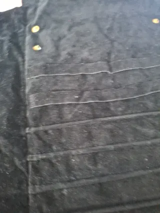 Manta joyero negra y roja