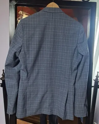 Americana C&A cuadros hombre