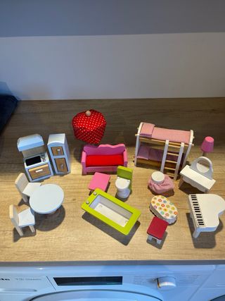 Casa de muñecas KidKraft con accesorios