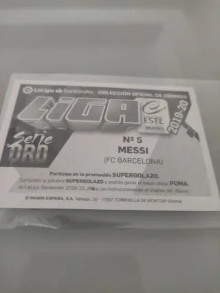 Álbum LaLiga Santander 2019-20 Panini