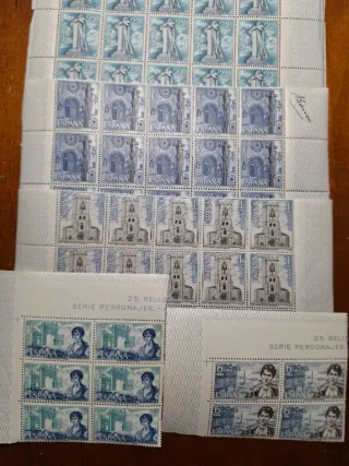 Lote Sellos Filatélicos Años 1939-1968