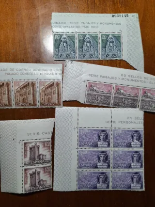 Lote Sellos Filatélicos Años 1939-1968