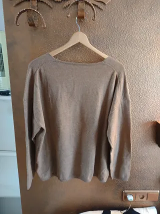 Jersey mujer marrón talla XL