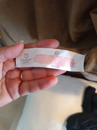 Jersey mujer marrón talla XL