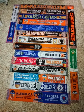 60 Bufandas Valencia C.F.