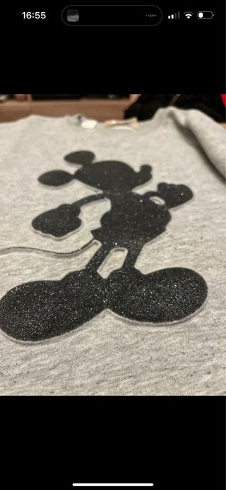 Sudadera Gris Mickey Mouse Talla L Mango