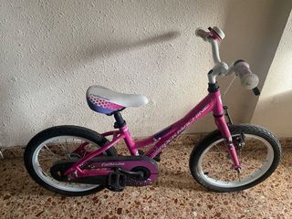 Bicicleta infantil rosa Rock Machine