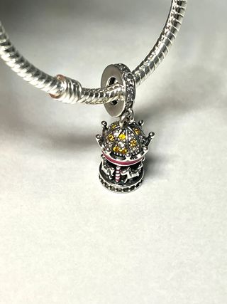 Charm Carrusel Caballitos. Plata. NUEVO