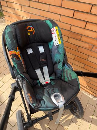 Cybex Priam Platinum Silla Paseo + Capazo + Cloud