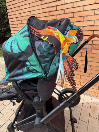 Cybex Priam Platinum Silla Paseo + Capazo + Cloud