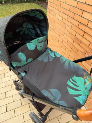 Cybex Priam Platinum Silla Paseo + Capazo + Cloud