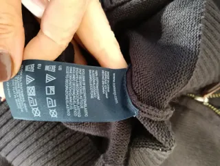 Jersey Tommy Hilfiger Marrón Media Cremallera