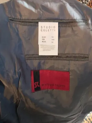 Americana gris hombre Talla 54