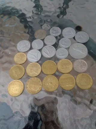 Lotes de monedas antiguas italianas