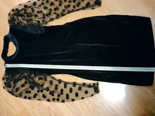 Mini abito effetto velluto