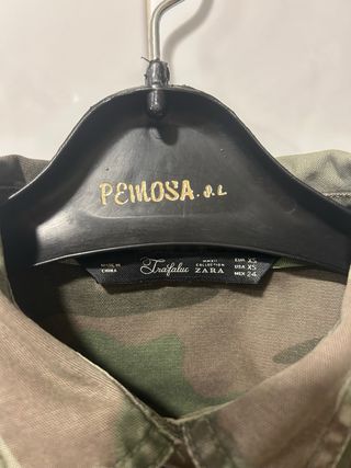 Sobrecamisa militar Zara