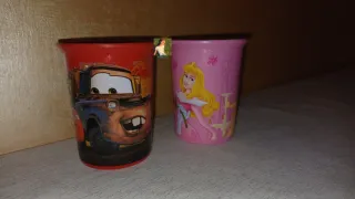 Bicchieri Principesse e Cars + omaggio