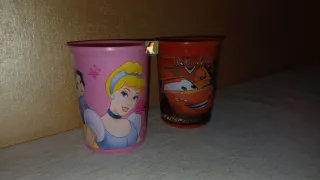 Bicchieri Principesse e Cars + omaggio