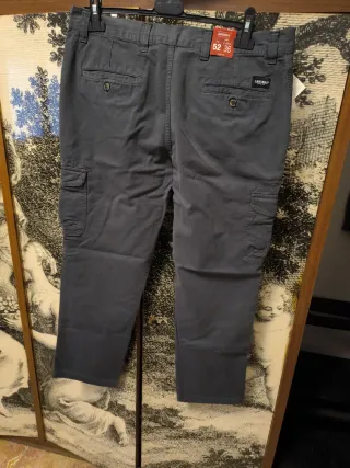 Pantaloni Carrera Uomo Taglia M Grigio