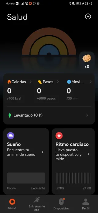 Reloj Inteligente Xiaomi MI SMART BAND 6, Negro.
