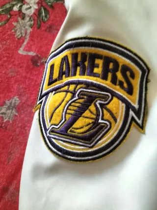 Giacca Varsity Lakers Zara Nera e Bianca