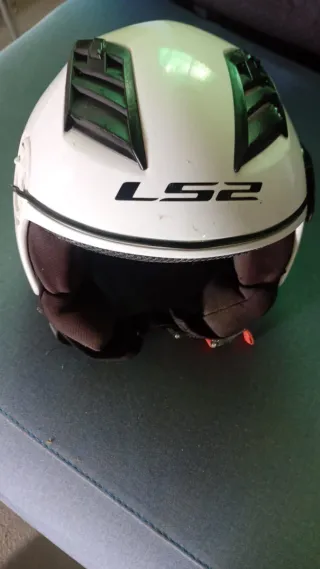 Casco Moto LS2 Blanco