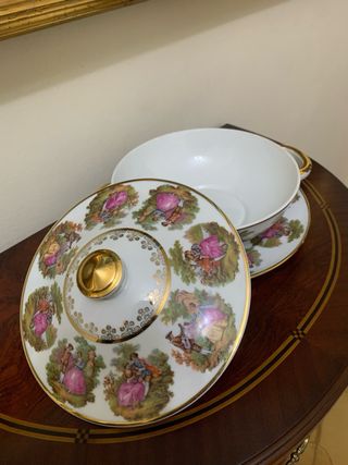 Sopera de porcelana Bavaria