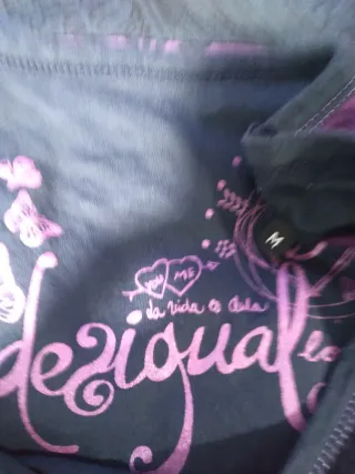 Vestido Desigual floral manga larga