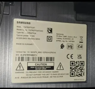 Samsung QLED TV Negro