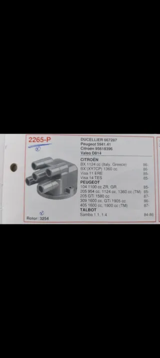 Tapas delco ANGLI , para coches clásicos.