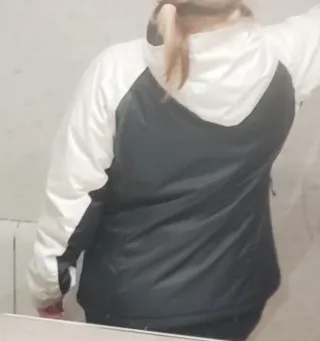 Anorak esqui Columbia Mujer Negro y Blanco